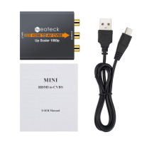 Адаптер HDMI-совместимый Neoteck 1080P HDMI-совместимый с AV CVBS