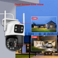 8-мегапиксельная Wifi камера PTZ для наружного обнаружения человека