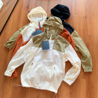 走羔端系！輕薄快乾防曬春夏情侶時尚運動休閒連帽皮膚衣夾克外套