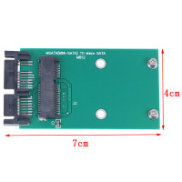 1 шт., карта-преобразователь для Micro SATA 3x5 см SSD на 1,8 дюйма