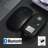 Беспроводная Bluetooth-мышь для iPad, Samsung, Huawei, MiPad 2,4G, USB-мышь для Android, Windows, планшета, ноутбука, ПК
