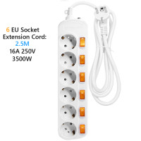 Удлинитель розетки 10/16A 250 В