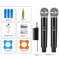 Караоке двойной беспроводной микрофон