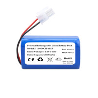 Литий-ионный аккумулятор 3400 мАч/2800 мАч для робота-пылесоса Polaris PVCR 0826, Polaris PVCR 0726 Вт