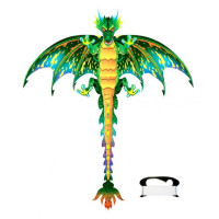 Воздушный змей-дракон, многоцветный, легко летать, лазерная гравировка, птерозавры, воздушный змей для детей, горячая распродажа