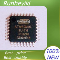 2 шт./Лот, 100% новый и оригинальный телефон, AVR MCU QFP32 ATMEGA8L ATMEGA8, программируемая фотовспышка