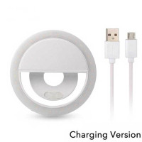 Кольцо для селфи с USB-зарядкой, Led лампа для iPhone, Samsung, Xiaomi, телефона