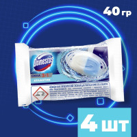 DOMESTOS Сменный блок для унитаза Атлантик 40гр (4 шт)