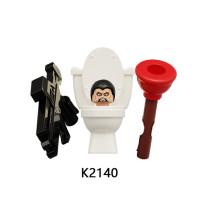 KDL818 Лидер продаж Мультяшные Аниме игры серия ТВ человек аудио монитор человек сигнальный человек мини-фигурки Строительные блоки Детская развивающая игрушка