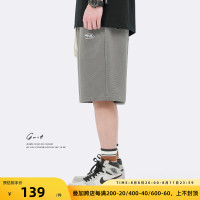 GWIT 400g三股WAFFLER夏季輕薄新款籃球五分褲潮流薄款運動短褲男