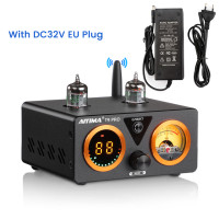 AIYIMA T9 PRO APTX HD Bluetooth усилитель аудио 100Wx2 HiFi стерео усилитель мощности USB DAC COAX OPT VU Meter ламповый усилитель