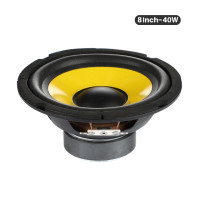 AIYIMA 1 шт. 8/6/5 дюймов бас сабвуфер динамик 4 Ом 30 Вт аудио Музыкальные динамики низкочастотный динамик DIY для мультимедиа домашнего кинотеатра