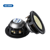 AIYIMA 2 шт. 3-дюймовый звуковой громкоговоритель, 4 8 Ом, Hifi громкий динамик, домашний кинотеатр, неодимовый магнитный динамик «сделай сам» для автомобиля