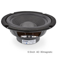 Динамик AIYIMA 1 шт. 6,5 дюймовый сверхнизкий динамик 4 Ом 8 Ом 150 Вт карта посылка динамик сабвуфер динамик «сделай сам» для домашнего кинотеатра