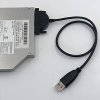 Кабель USB 2,0 для SATA 7 + 6 PIN, кабель для CD/Φ, кабель для оптического привода, адаптер для передачи данных для ПК, ноутбука, ноутбука