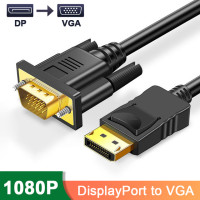 Кабель-адаптер DisplayPort DP-VGA HD 1080P для ноутбука