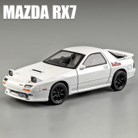 1:24 INITIAL D Mazda RX7 RX-7 FC Supercar литые автомобили и игрушечные автомобили модель автомобиля со звуком и фотомагнитом игрушки для детей Подарки