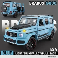 Модель автомобиля Mercedes Benz BRABUS G800, 1:24, из металлического сплава