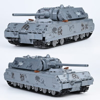 Модель основного боевого танка panzerkampfпредставлена VIII Maus, 2127 шт., военные строительные блоки, игрушки, подарки для детей, мальчиков
