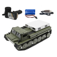 Радиоуправляемый танк WPL E-1 Rc Tank Toy 2,4G Super RC tank 4WD Crawler гусеничный автомобиль с дистанционным управлением и зарядным устройством