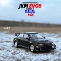 JKM 1 / 64 шесть поколений EVO металлическая модель автомобиля мини имитация детская игрушка подарок коллекция