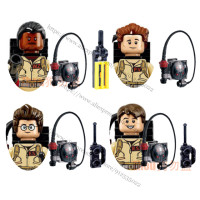 Один набор/распродажа, сборный призрак Puft, строительные блоки, экшн-фигурки, развивающие игрушки для детей 108-111 WM823