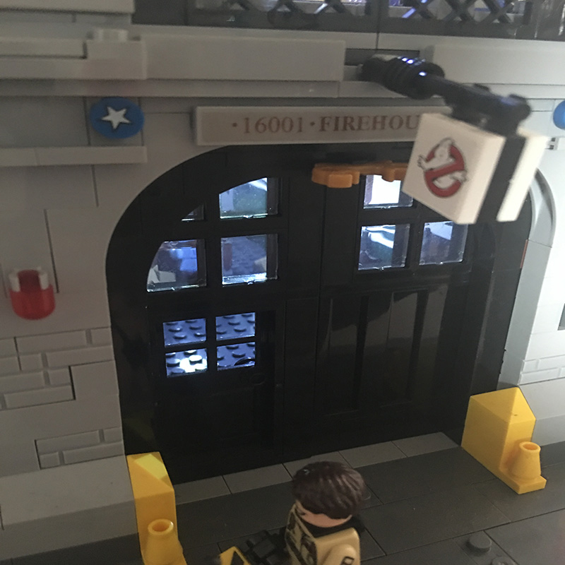 Led Light Set For Lego Building City Street 75827 Ghostbusters Firehouse Headquarters Compatible 16001 Blocks Lighting Set      (1)