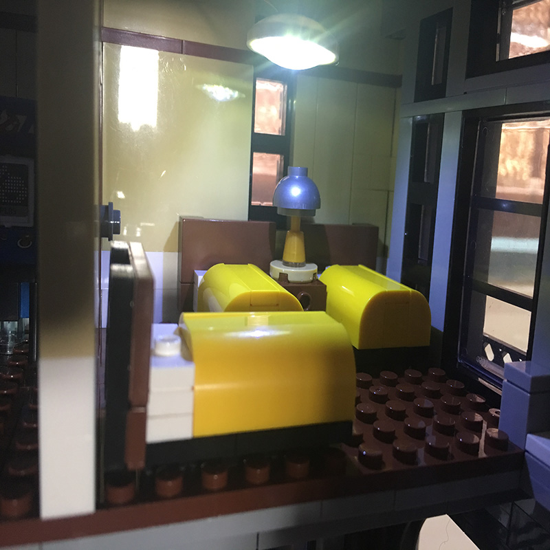 Led Light Set For Lego Building City Street 75827 Ghostbusters Firehouse Headquarters Compatible 16001 Blocks Lighting Set       (4)