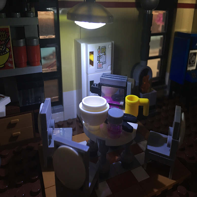 Led Light Set For Lego Building City Street 75827 Ghostbusters Firehouse Headquarters Compatible 16001 Blocks Lighting Set       (3)