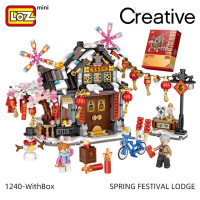 Детский конструктор LOZ домик