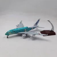 Самолет A380 в масштабе 1:400, 20 см, с посадочным шасси