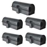 Приманочный контейнер Alpha 200.29 (Труба) от грызунов, комплект 5 штук