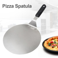 Подъемник для тарелок 10 дюймов, лопатка для пиццы, пластиковая ручка из нержавеющей стали, кухонный инструмент для готовки