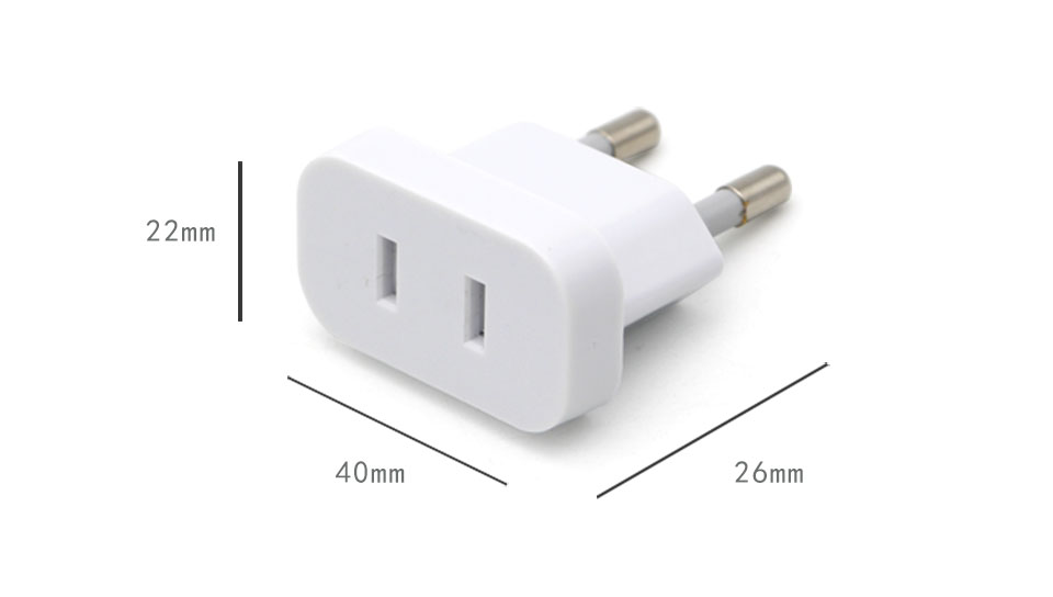 1PC US To EU Plug USA To Europe Travel Wall AC Power Plug Safety Door Design Charger Outlet Adapter Converter 2 Round Pin Socket (9)