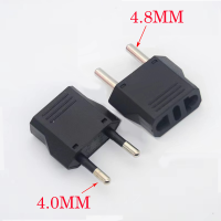 1-50 шт., адаптер для розеток европейского стандарта