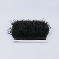 Настоящие цветные страусиные перья, отделочная лента 8-10 см, рукоделие для свадебной вечеринки, платья, одежды, шитье, украшение, рукоделие, шлейф 1 метр