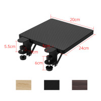 Деревянный эргономичный удлинитель для рабочего стола, наклонный зажим для настольного крепления, складная опора для локтя, подставка для клавиатуры, коврика для мыши, подставка для рук