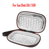Жесткий чехол для переноски, сумка для хранения для San Disk E61, аксессуары для SSD