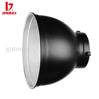 JINBEI 20 см 55 ° фотографический рефлектор диффузор Лампа Тень блюдо для крепления Bowens студия стробоскоп вспышка Видео стробоскоп