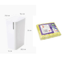 Мусорное ведро Хозяйственное ведро Ведро для хранения ванной комнаты Туалет Водонепроницаемое мусорное ведро Кухонный мусор