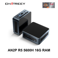 Мини-ПК Chatreey AMD Ryzen 5 3550H 5600H игровой настольный компьютер M.2 NVME SSD 2 слота DDR4 WIFI6