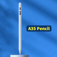 Для Apple Pencil 2 1 iPad ручка со светодиодным цифровым дисплеем питания, чувствительный к отклонению ладони стилус A35 для iPad 2018 - 2022