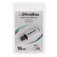 Флэш драйв USB  16GB 2.0 OltraMax 230, White