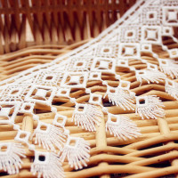 1 ярда в ширину: 9 см (3,60 дюйма), винтажные кружева с водорастворимой вышивкой, кружевные аксессуары для шитья одежды (приблизительно)