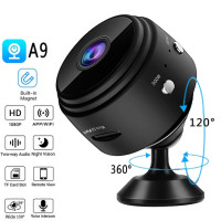 Умный дом камера обеспечения безопасности Mini IP Camera 1080P HD Беспроводная Wi-Fi камера видеонаблюдения с ночным видением для помещений и улицы