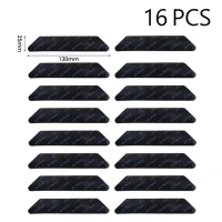 16/8 шт. Нескользящая наклейка на коврик, самоклеящаяся Нескользящая клейкая лента, многоразовые моющиеся наклейки на диван, наклейки на пол, коврик, захват