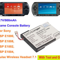 Аккумулятор Cameron Sino 900 мАч для игровой консоли Sony PSP E1000, PSP E1002, PSP E1004, PSP E1008