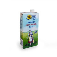 Молоко питьевое ультрапастеризованное "Вологжанка" 2.5%, 0.95л * 12 шт