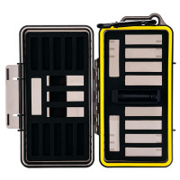 Органайзер для батарей AA/AAA, водонепроницаемый держатель для батарей 14 x AA и 10 x AA