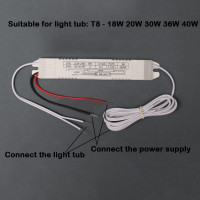 Электронный балласт для люминесцентных ламп-балласт 20-40 Вт, 220 В, для люминесцентных ламп T8